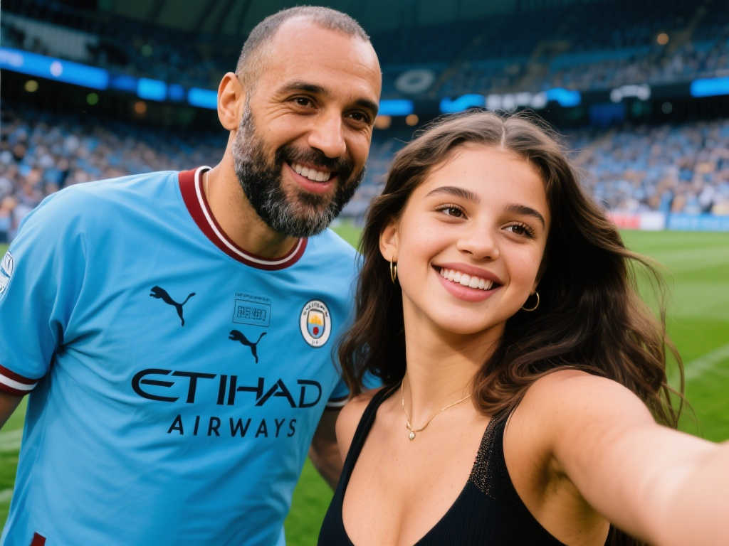 瓜帅女儿性感自拍引热议，球迷：梅西非瓜帅最美创作